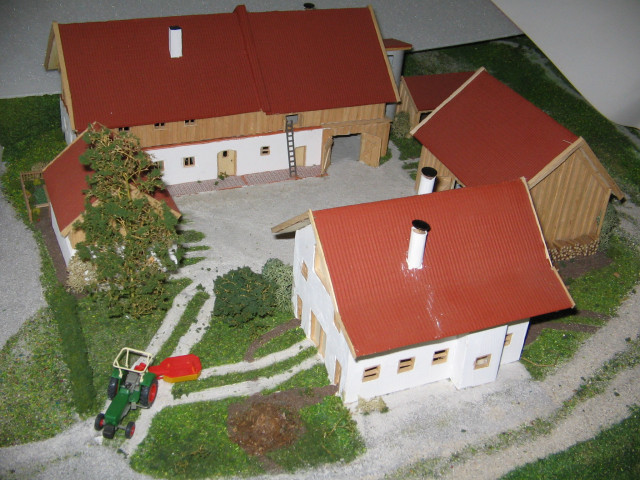 Bauernhöfe für HO anlagen - Modellbau - Frontenhausen