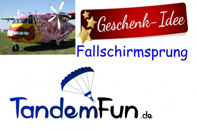 Gutschein Fallschirmspringen Klatovy Tschechien mit Tandemfun Bayern - Eintrittskarten Tickets - Klatovy