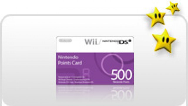 500 Wii Points zu verschenken   Pointscard - Hobby Spiele - Lommatzsch