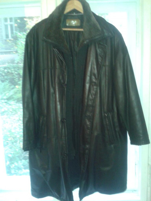 Rind-Nappa Lederjacke, Größe L - Kleidung Schmuck Accessoires - Berlin