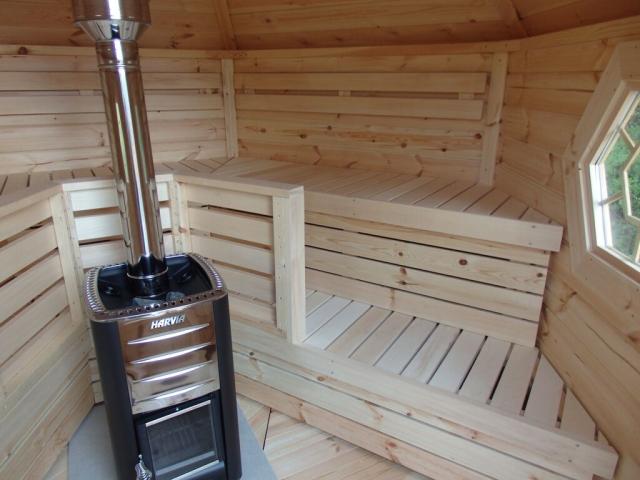 Sauna Gartensauna Kota 7.0m² Kiefer wohnstatt - Wellness Gesundheit - Rietberg