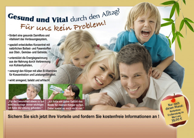Gesund und Vital!? Wir haben die Lösung! - Wellness Gesundheit - Iserlohn