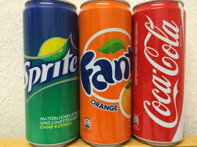 Coca Cola, Fanta and Sprite. Pepsi 330ml - Essen Trinken Genuss - Nenndorf