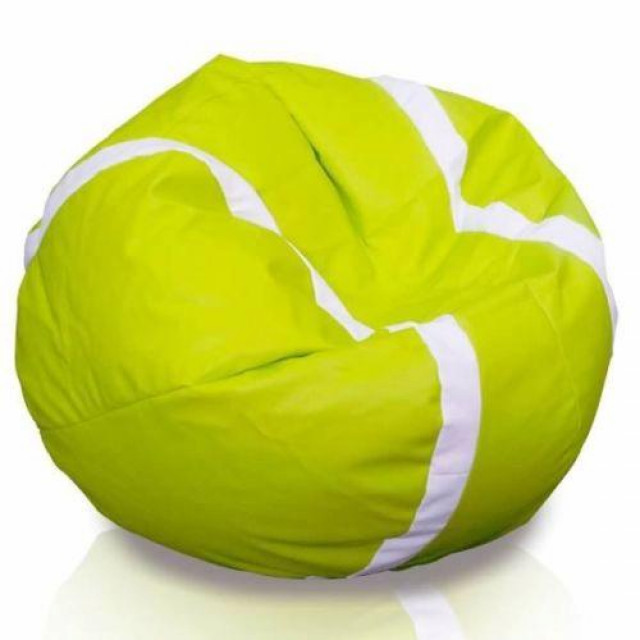 Sitzsack Bezug Hülle Sitzsackhülle ohne Füllung Kissen Sitzkissen Tennis Ball - Haushalt - Dresden