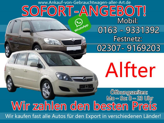 Kaufe jedes Auto Alfter | Ankauf von Autos Alfter - Fairen Preis verkaufen - Auto Specials - Alfter