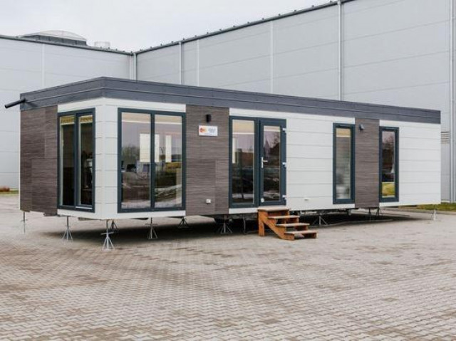 Lark Leisure Home Mobile Office Mobilheim Wohnwagen Dauercamping winterfest - Camping - nordhorn