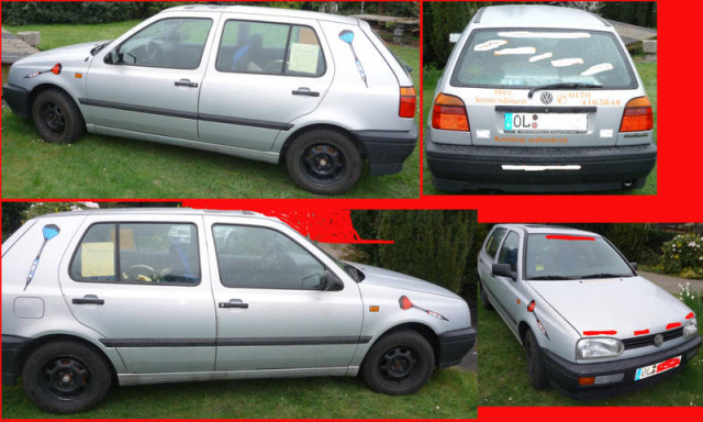 Volkswagen VW Golf 3 Anbauteile Kotflügel Motorhaube Heckklappe Türen Stoßstange - Auto Teile - Oldenburg