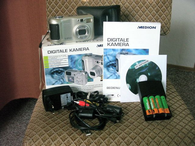 Digitalkamera MD 2998 - Foto Film Cam Optik - Oederan