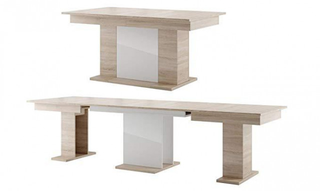 Tisch Ausziehbarer Tisch Ausziehtisch STAR 160-410x90x77cm Säulentisch Esszimmer - Haushalt - Bremen