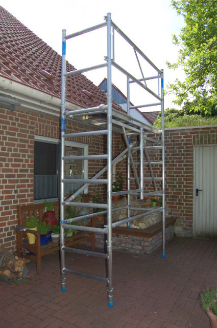 Treppengerüst - Gerüst für Treppen günstig MIETEN - Handwerk Hausbau Garten - Greven
