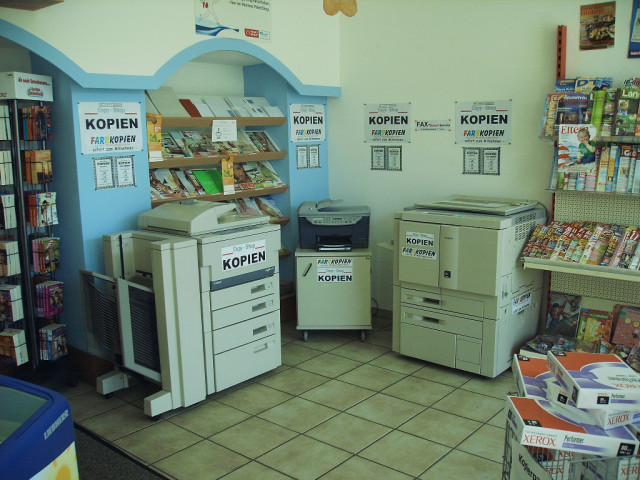 Kopiergeräte-Vermietung, kostenlos auf Provisions-Basis für den Einzelhandel. - Buero Geschaeft - Rülzheim