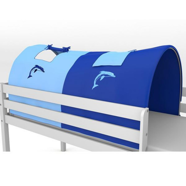 Tunnel Betttunnel Hochbett Bettzelt Spielbett 90x150x75 Delphin Kinderzimmer Ges - Baby und Kind - Rozdra?ew