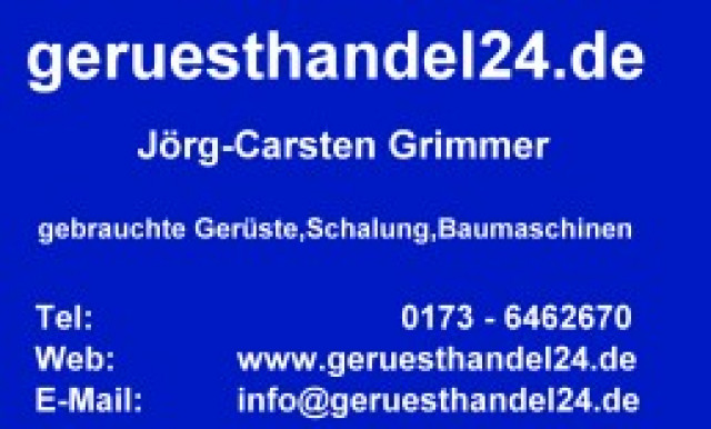 Ankauf von gebrauchten Gerüsten - Handwerk Hausbau Garten - Potsdam