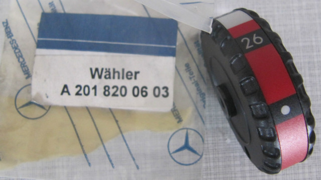 Wählrad Klimabedienanlage Mercedes-Benz A 2018200603  - Auto Teile - Einbeck