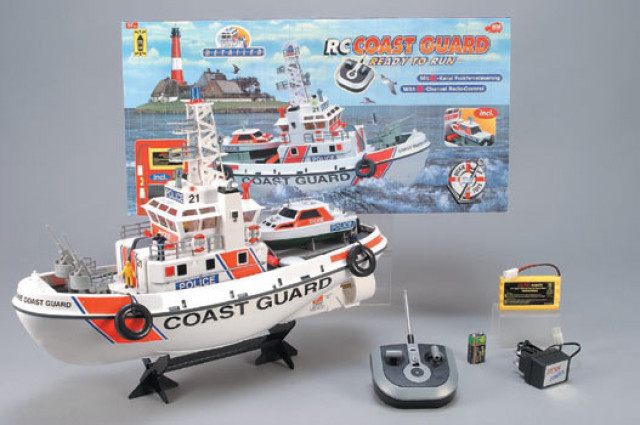 Dickie RC Boat Coastguard RTR 2 Kanal weiss - Modellbau - Wolfsburg