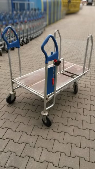 Plattenwagen Baumarktwagen Wanzl SP5 gebraucht Traglast 500 kg - Buero Geschaeft - Wilhelmshaven