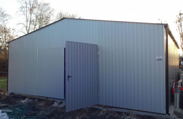 Lagerhalle Blechgarage Lager Landwirtschaft 6x14m mit Statik - Immobilien - Stadthagen