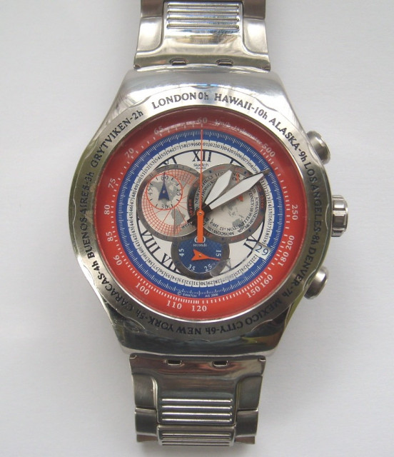 SWATCH  CRONOGRAPH - Kleidung Schmuck Accessoires - marktschorgast